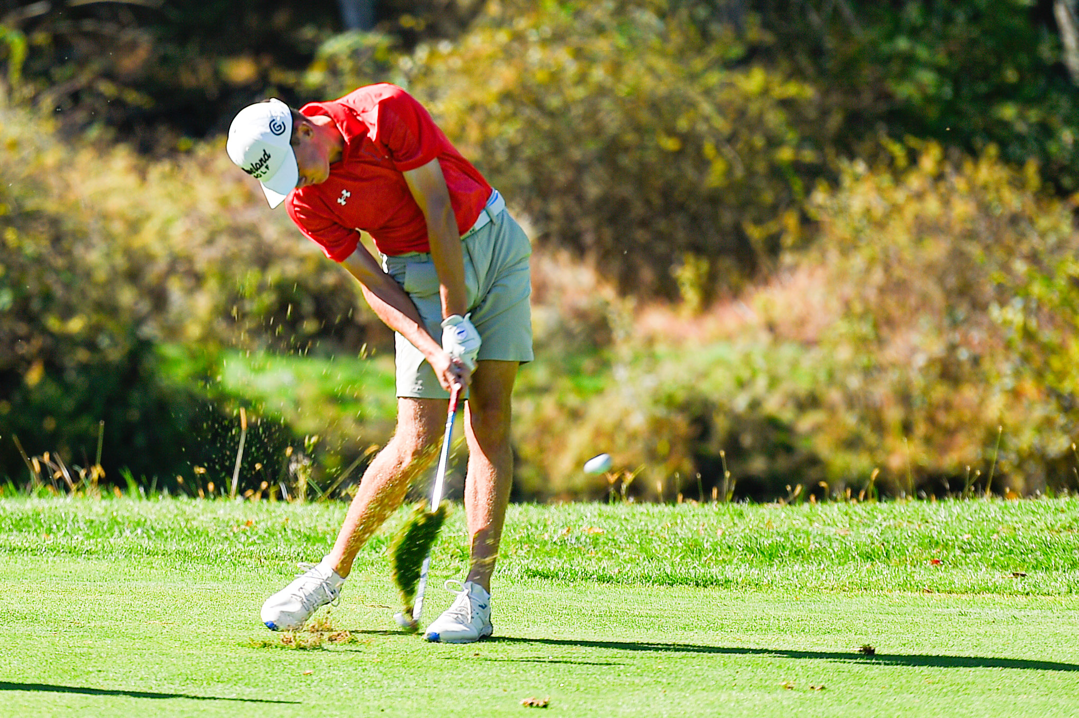 Morgantown's Watson in contention, Hawks sit third after day one of 2024 WVSSAC state golf tournament